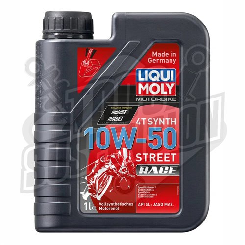 Motorbike 4T Synth 10W-50 Street Race 1 lt