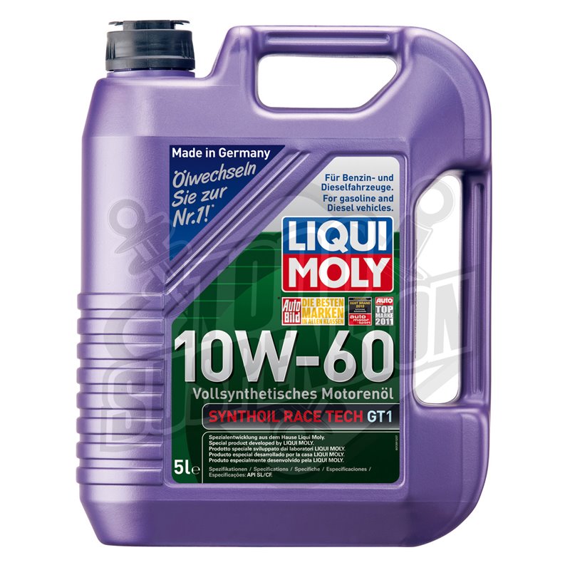 Synthoil Race Tech GT1 10W-60 5 lt