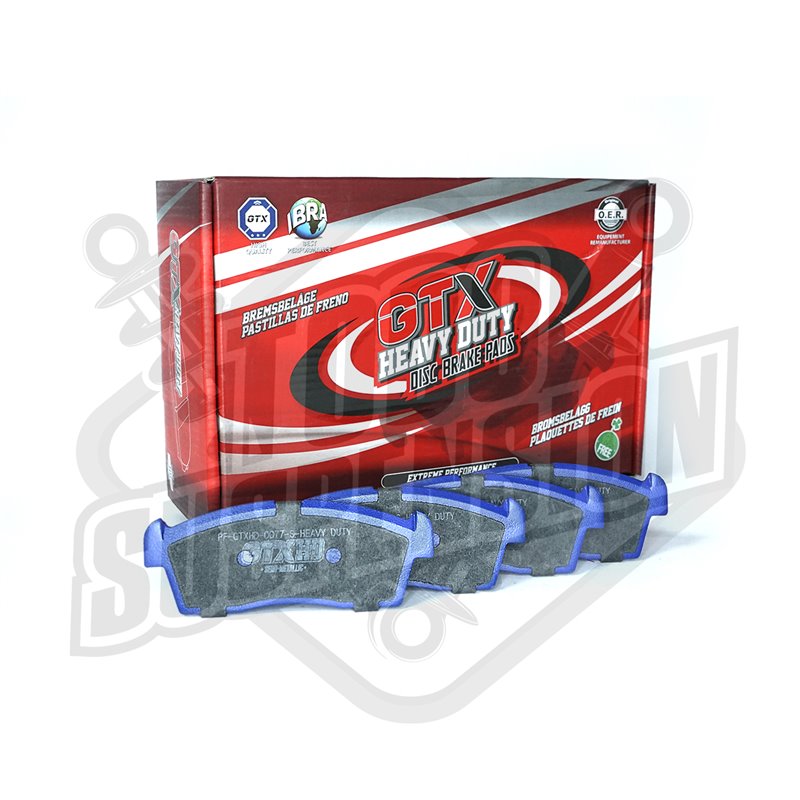Pastillas de freno GTX Heavy Duty codigo 969 S