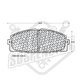 Pastillas de freno GTX Heavy Duty codigo 766 S