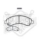 Pastillas de freno GTX Heavy Duty codigo 1037 S