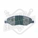 Pastillas de freno GTX Heavy Duty codigo 821 S