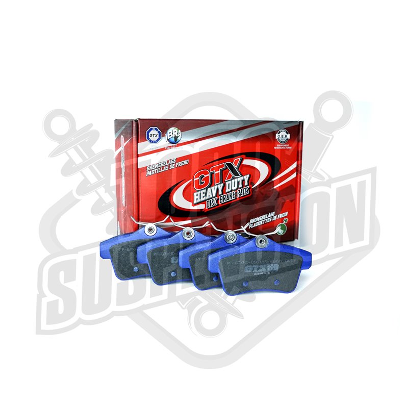 Pastillas de freno GTX Heavy Duty codigo 1154 S