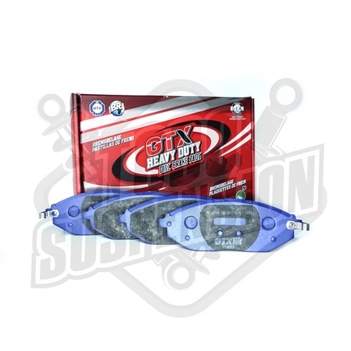 Pastillas de freno GTX Heavy Duty codigo 1201 S