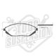 Pastillas de freno GTX Heavy Duty codigo 1201 S