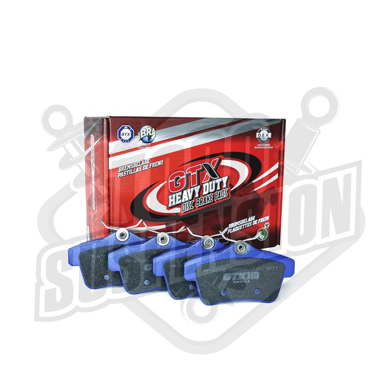 Pastillas de freno GTX Heavy Duty codigo 1242 S