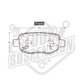 Pastillas de freno GTX Heavy Duty codigo 1242 S