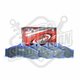 Pastillas de freno GTX Heavy Duty codigo 483 U