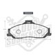 Pastillas de freno GTX Heavy Duty codigo 539 S