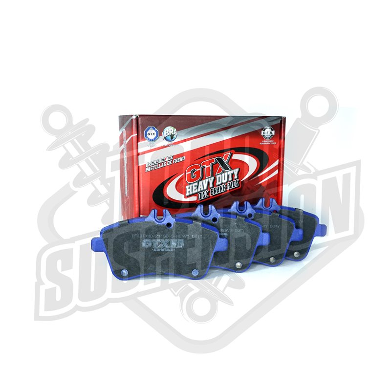 Pastillas de freno GTX Heavy Duty codigo 1129 S