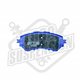 Pastillas de freno GTX Heavy Duty codigo 1262 S