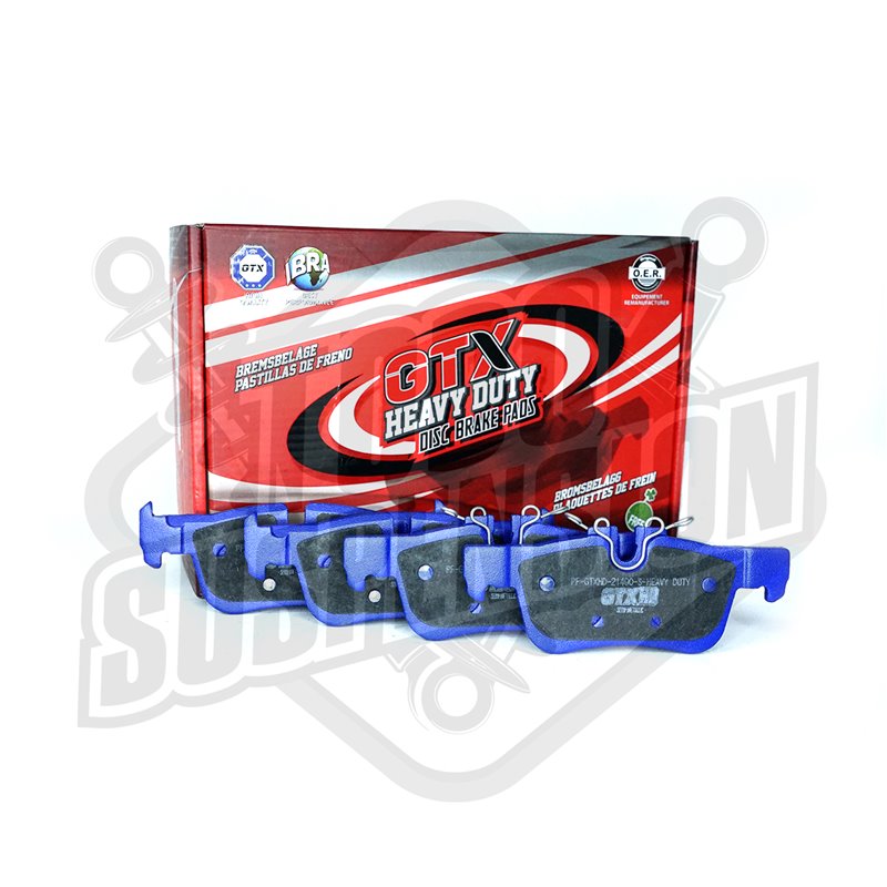 Pastillas de freno GTX Heavy Duty codigo 1417 S
