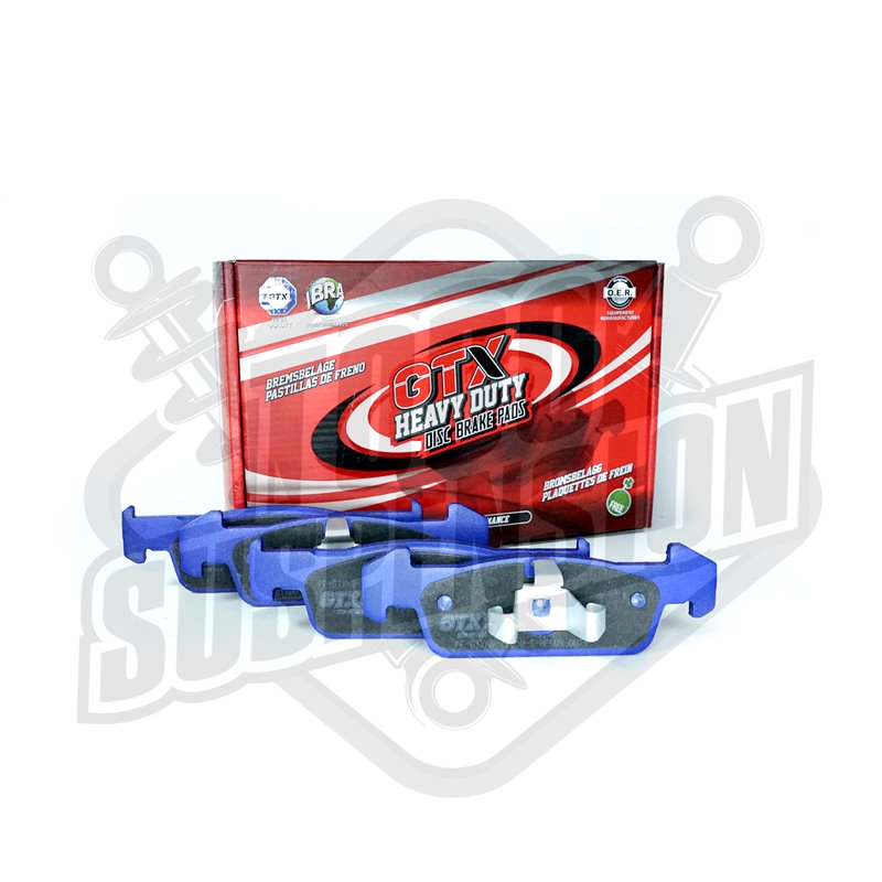Pastillas de freno GTX Heavy Duty codigo 1383 S