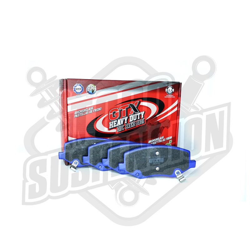 Pastillas de freno GTX Heavy Duty codigo 1432 S