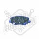 Pastillas de freno GTX Heavy Duty codigo 1432 S