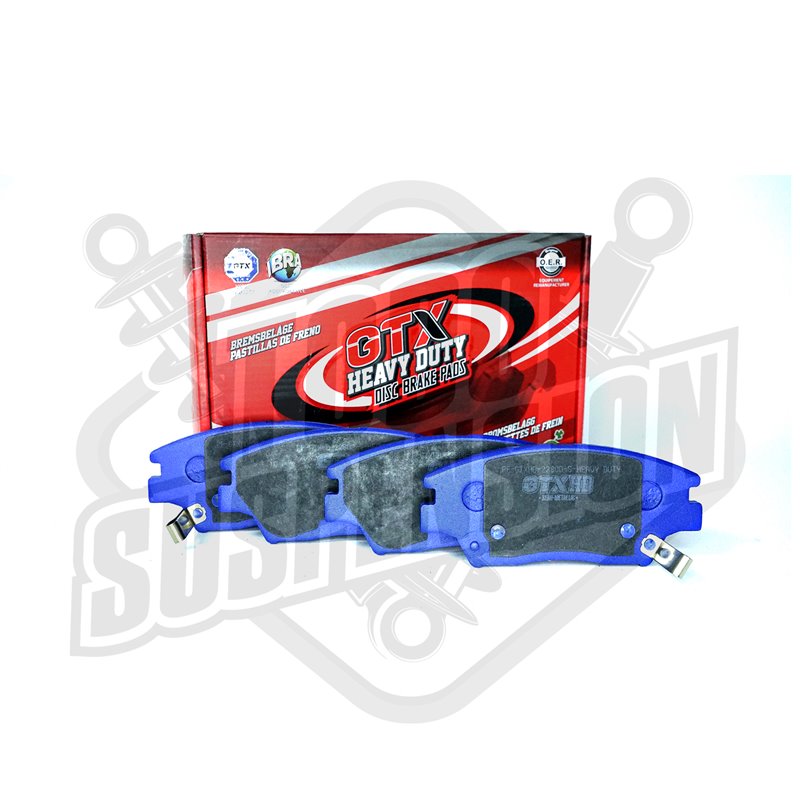 Pastillas de freno GTX Heavy Duty codigo 1370 S