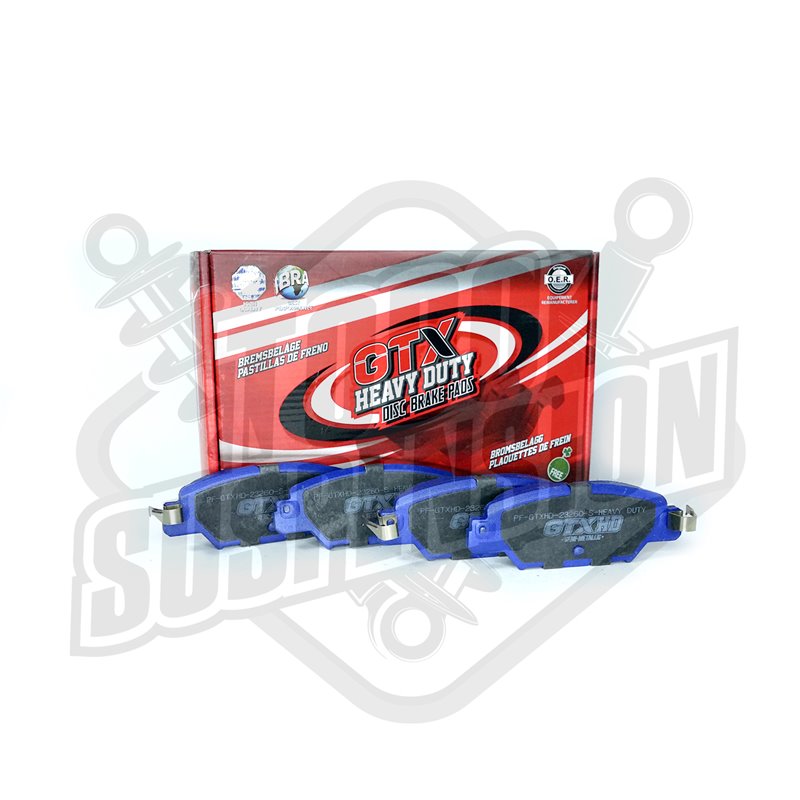Pastillas de freno GTX Heavy Duty codigo 1363 S