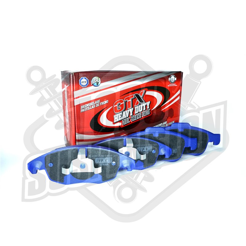 Pastillas de freno GTX Heavy Duty codigo 1053 S