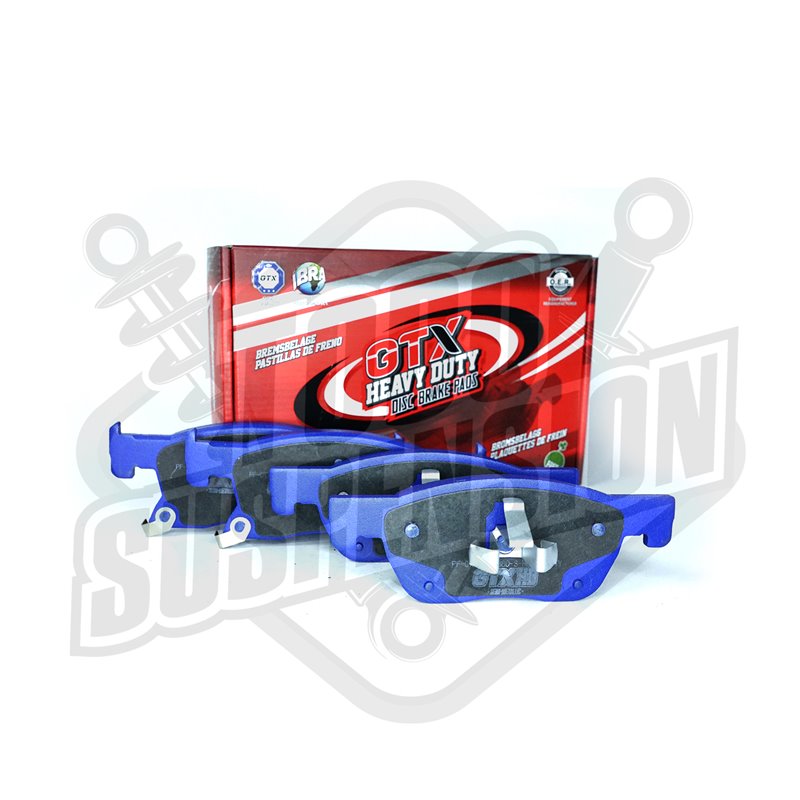 Pastillas de freno GTX Heavy Duty codigo 1408 S