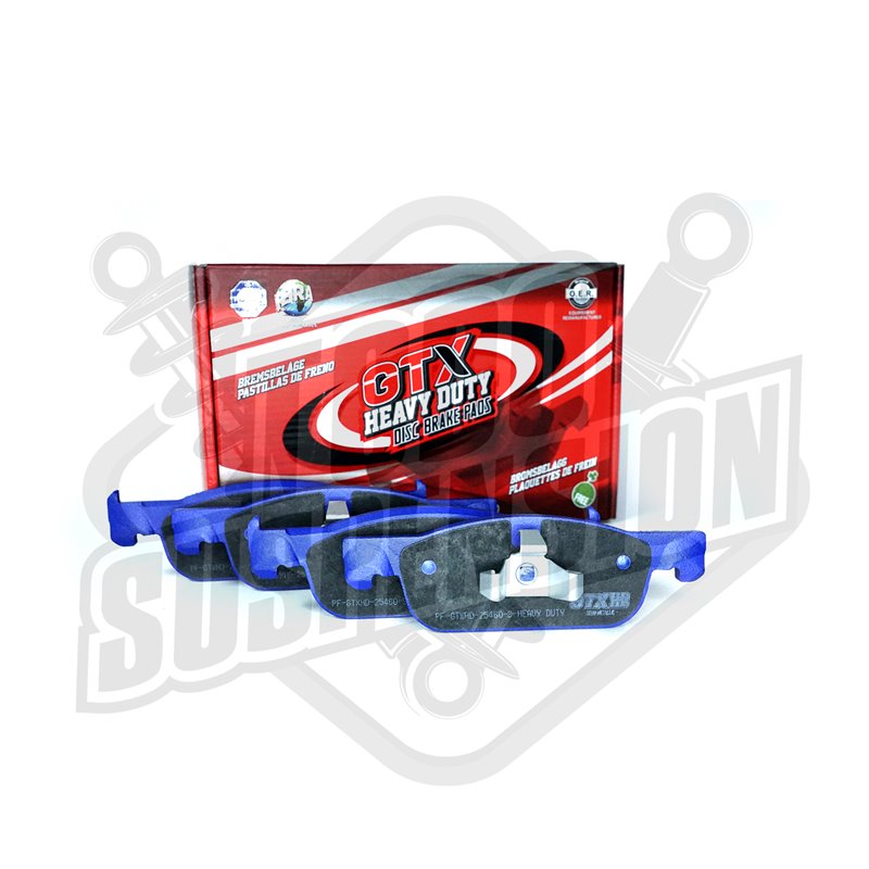 Pastillas de freno GTX Heavy Duty codigo 1381 S