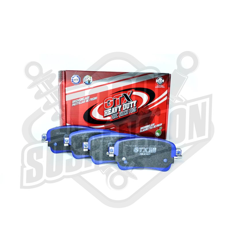 Pastillas de freno GTX Heavy Duty codigo 1419 S