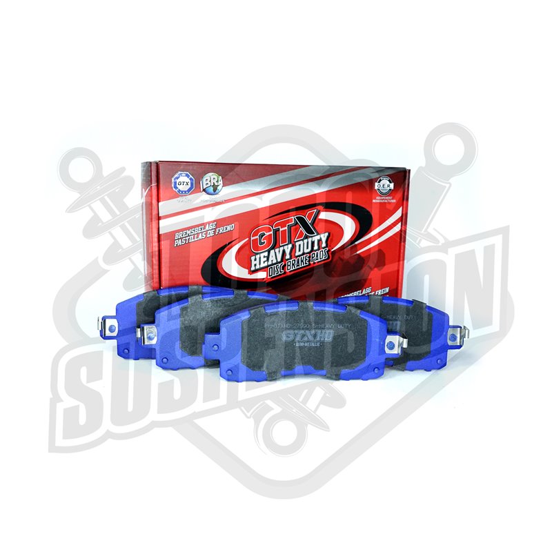 Pastillas de freno GTX Heavy Duty codigo 1431 S