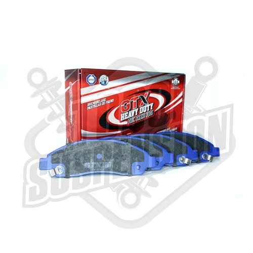 Pastillas de freno GTX Heavy Duty codigo 781 S