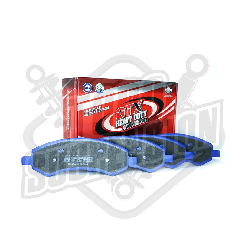 Pastillas de freno GTX Heavy Duty codigo 784 U