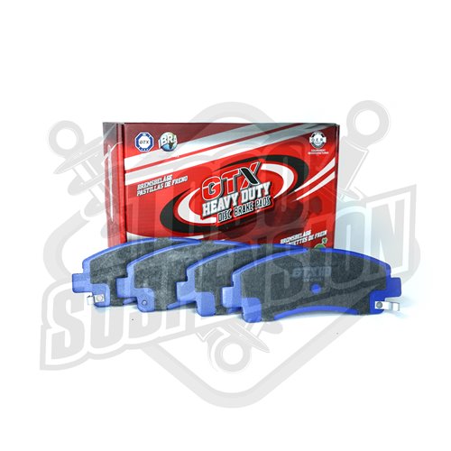 Pastillas de freno GTX Heavy Duty codigo 1111 S