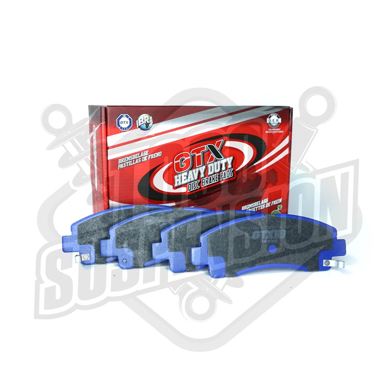 Pastillas de freno GTX Heavy Duty codigo 1111 S