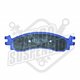 Pastillas de freno GTX Heavy Duty codigo 842 S