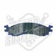 Pastillas de freno GTX Heavy Duty codigo 842 S