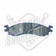Pastillas de freno GTX Heavy Duty codigo 842 S