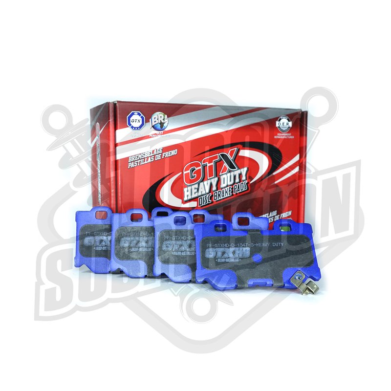 Pastillas de freno GTX Heavy Duty codigo 1280 S