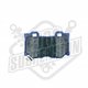 Pastillas de freno GTX Heavy Duty codigo 1280 S