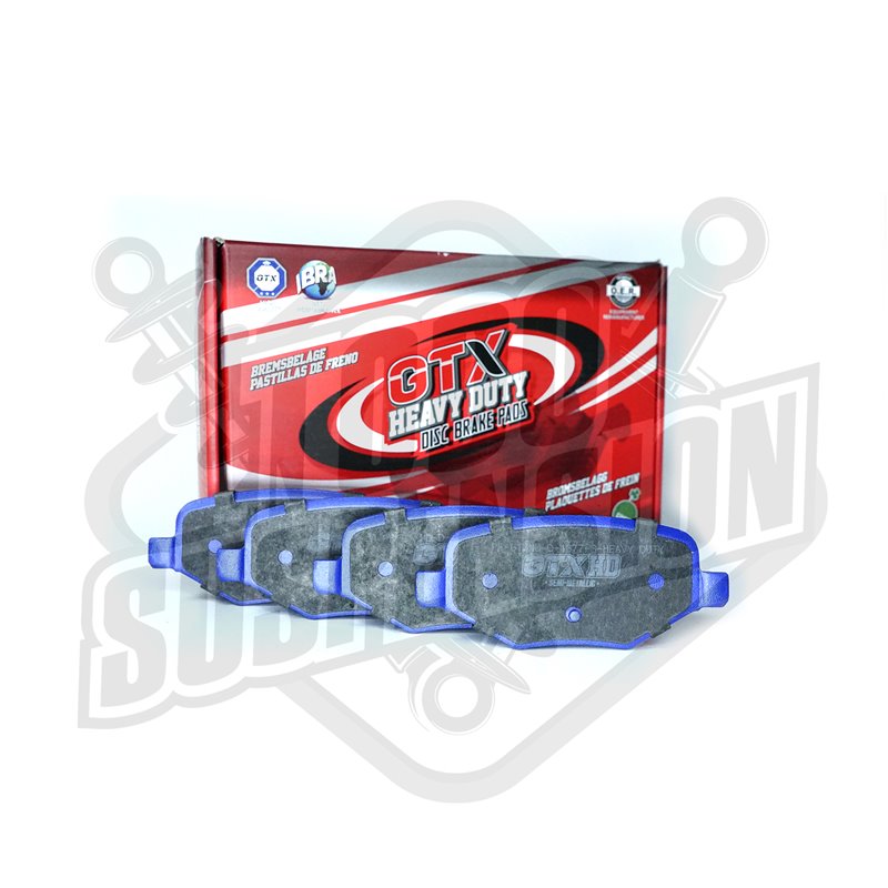 Pastillas de freno GTX Heavy Duty codigo 1213 S