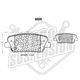 Pastillas de freno GTX Heavy Duty codigo 1123 S