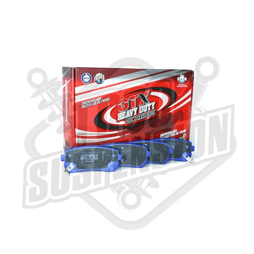 Pastillas de freno GTX Heavy Duty codigo 1118 S