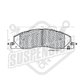 Pastillas de freno GTX Heavy Duty codigo 1056 S