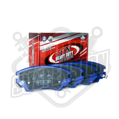 Pastillas de freno GTX Heavy Duty codigo 1104 S