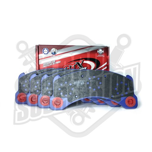 Pastillas de freno GTX Heavy Duty codigo 1205 S