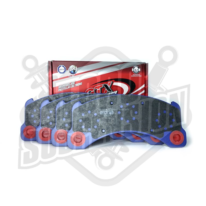 Pastillas de freno GTX Heavy Duty codigo 1205 S