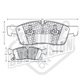Pastillas de freno GTX Heavy Duty codigo 1167 S