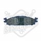 Pastillas de freno GTX Heavy Duty codigo 1212 S