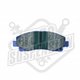 Pastillas de freno GTX Heavy Duty codigo 1400 S
