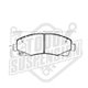 Pastillas de freno GTX Heavy Duty codigo 1400 S