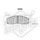 Pastillas de freno GTX Heavy Duty codigo 1230 S