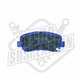 Pastillas de freno GTX Heavy Duty codigo 1249 S