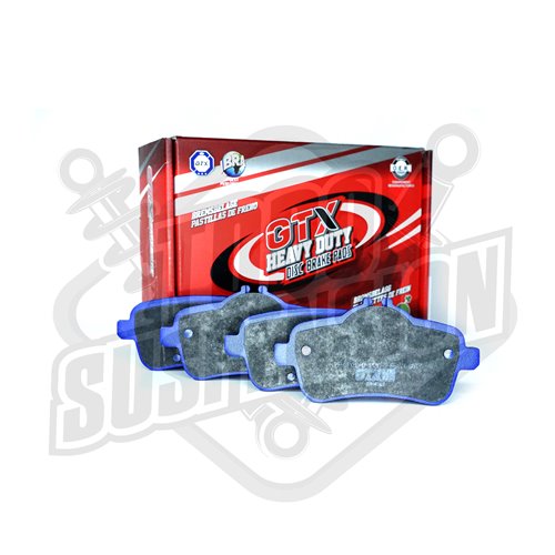 Pastillas de freno GTX Heavy Duty codigo 1291 S