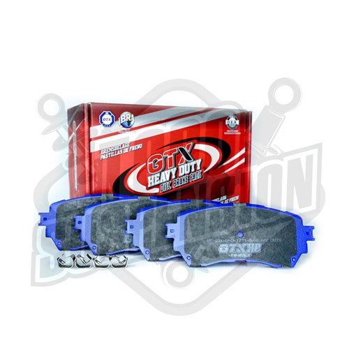 Pastillas de freno GTX Heavy Duty codigo 1240 S